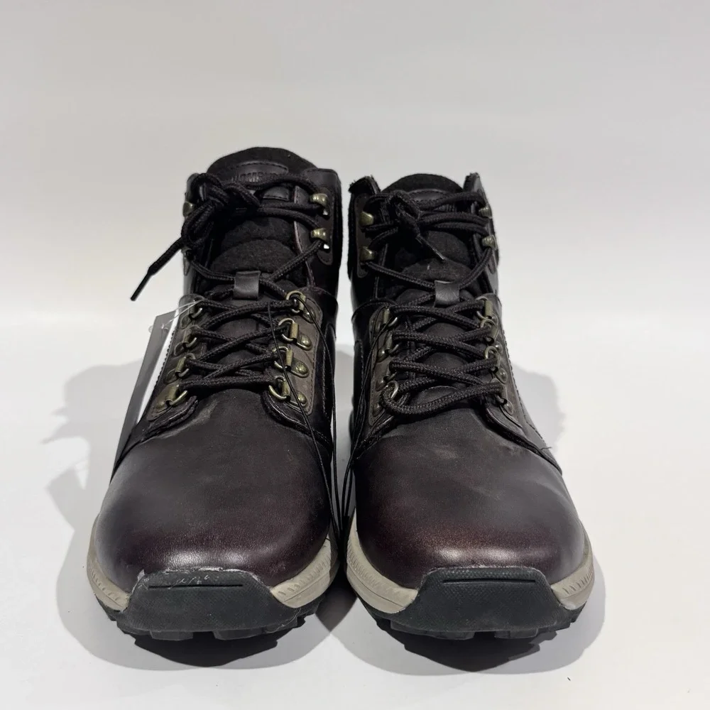 NEW Khombu Nick Leather Memory Foam Men's 10 Outdoor Hiker Work Boots |‎ 1323899